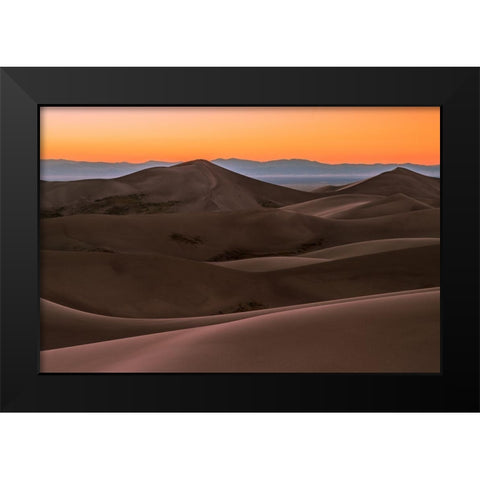 Great Shades Black Modern Wood Framed Art Print by Agazzi, Andreas