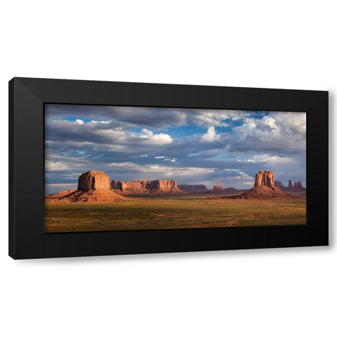 Lost World Black Modern Wood Framed Art Print with Double Matting by Fegari
