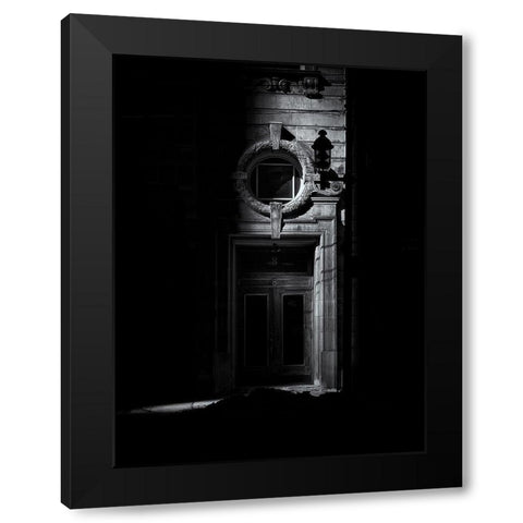 Birkbeck Building Toronto Black Modern Wood Framed Art Print by Carson, Brian
