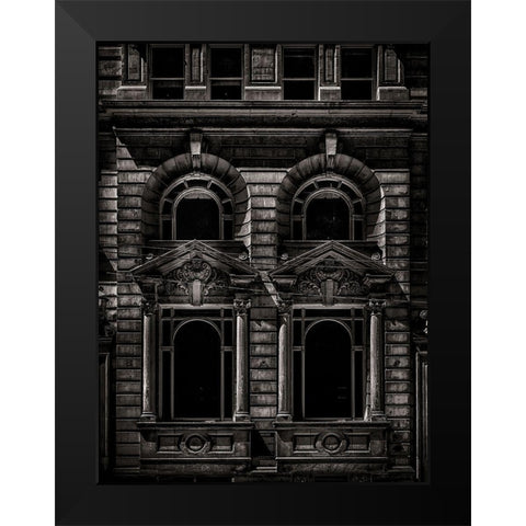 Birkbeck Building Toronto No 2 Black Modern Wood Framed Art Print by Carson, Brian