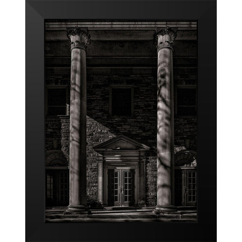 Calvin Presbyterian Church Toronto Black Modern Wood Framed Art Print by Carson, Brian