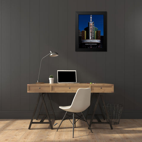 Eglinton Grand No 1 Color Black Modern Wood Framed Art Print by Carson, Brian