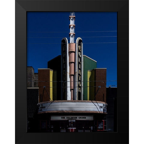 Eglinton Grand No 1 Color Black Modern Wood Framed Art Print by Carson, Brian