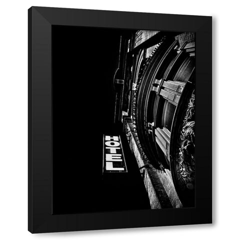 Gladstone Hotel Toronto No 2 Black Modern Wood Framed Art Print with Double Matting by Carson, Brian