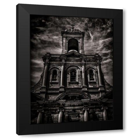 Holy Name Parish Toronto Black Modern Wood Framed Art Print with Double Matting by Carson, Brian