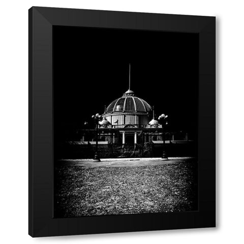 Horticultural Building Exhibition Place Toronto Black Modern Wood Framed Art Print by Carson, Brian