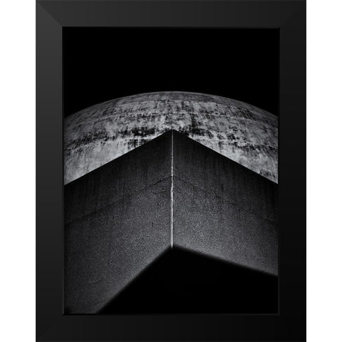 McLaughlin Planetarium No 1 Black Modern Wood Framed Art Print by Carson, Brian