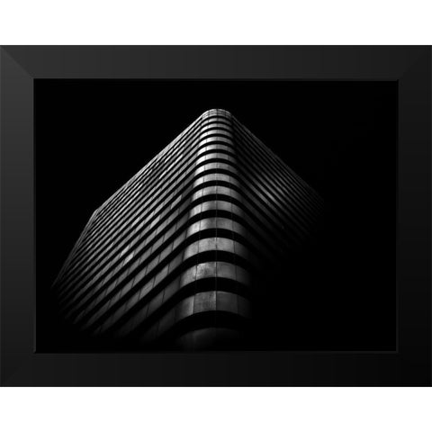 Dundas Street Toronto No 3 Black Modern Wood Framed Art Print by Carson, Brian