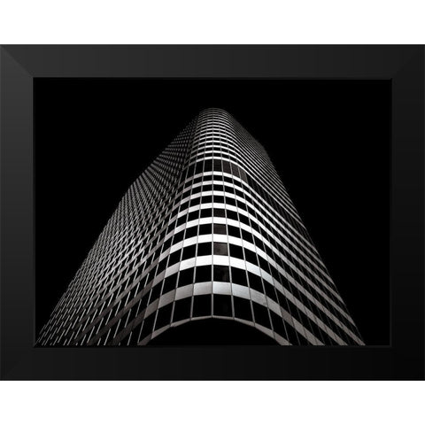 Dundas Street Toronto No 4 Black Modern Wood Framed Art Print by Carson, Brian