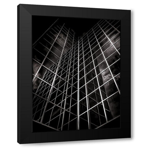 Eglinton Avenue Toronto No 901 Black Modern Wood Framed Art Print by Carson, Brian