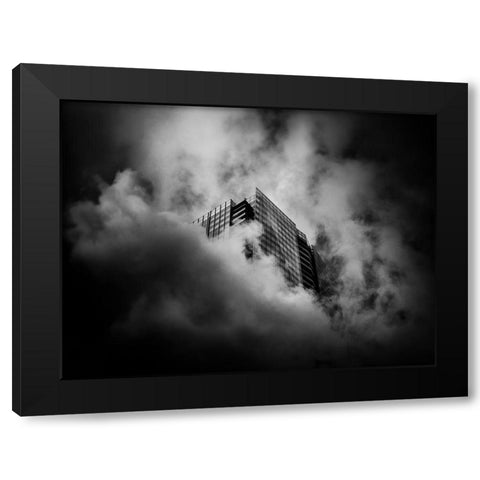 University Avenue No 1882 Black Modern Wood Framed Art Print by Carson, Brian