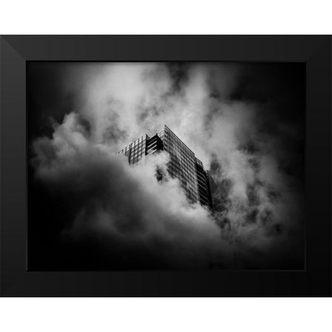 University Avenue No 1882 Black Modern Wood Framed Art Print by Carson, Brian