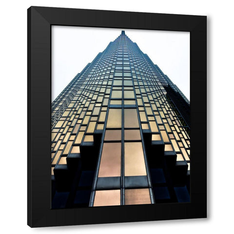 Bay Street South Tower Toronto No 2004 Color Black Modern Wood Framed Art Print by Carson, Brian