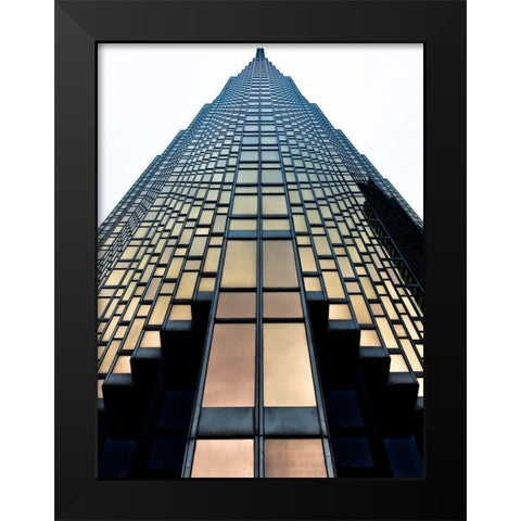 Bay Street South Tower Toronto No 2004 Color Black Modern Wood Framed Art Print by Carson, Brian