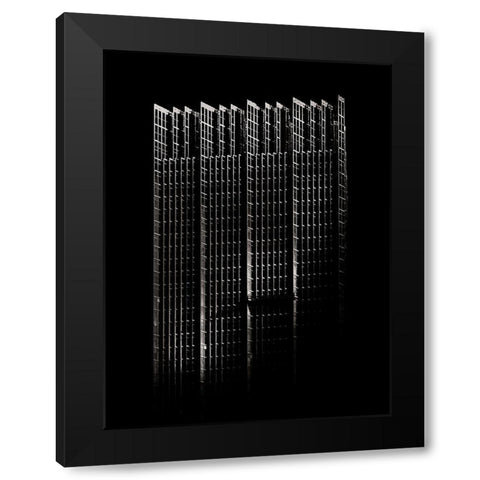 Bay Street South Tower Toronto No 2007 Black Modern Wood Framed Art Print with Double Matting by Carson, Brian