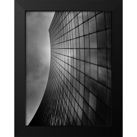 University Avenue Toronto No 701 Black Modern Wood Framed Art Print by Carson, Brian