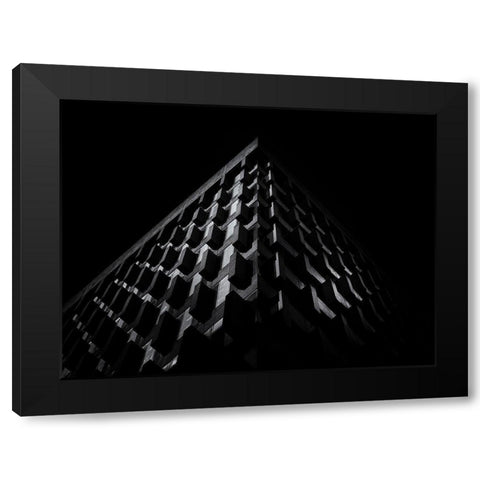 Yonge Street Toronto No 1867 Black Modern Wood Framed Art Print with Double Matting by Carson, Brian