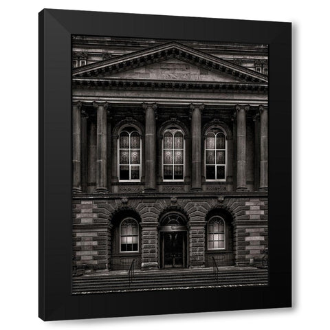 Osgoode Hall Toronto No 2 Black Modern Wood Framed Art Print with Double Matting by Carson, Brian