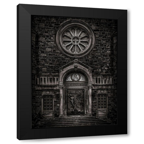 Our Lady of Sorrows Black Modern Wood Framed Art Print with Double Matting by Carson, Brian