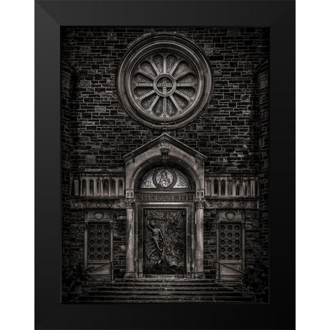 Our Lady of Sorrows Black Modern Wood Framed Art Print by Carson, Brian