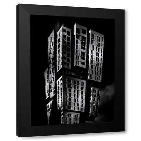 Picasso Toronto No 1 Black Modern Wood Framed Art Print with Double Matting by Carson, Brian