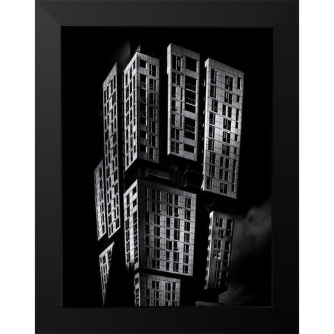 Picasso Toronto No 1 Black Modern Wood Framed Art Print by Carson, Brian