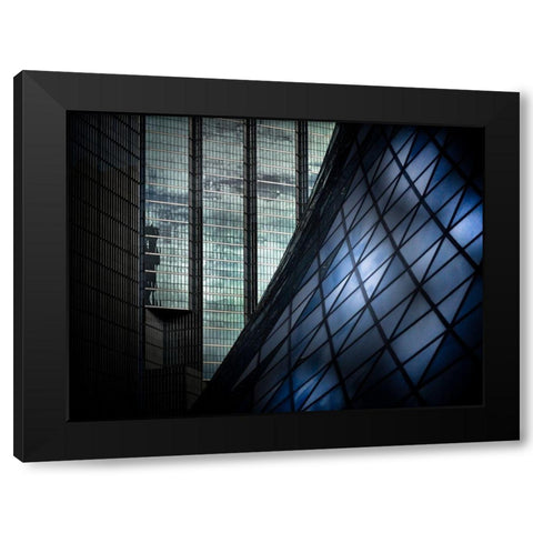 Roy Thomson Hall Toronto No 1 Black Modern Wood Framed Art Print by Carson, Brian