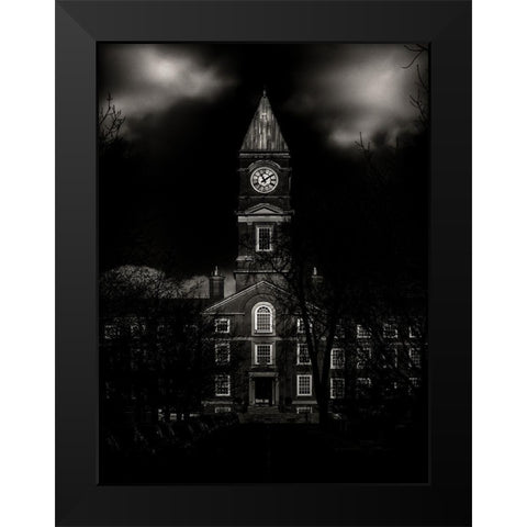 School Daze No 7 Black Modern Wood Framed Art Print by Carson, Brian