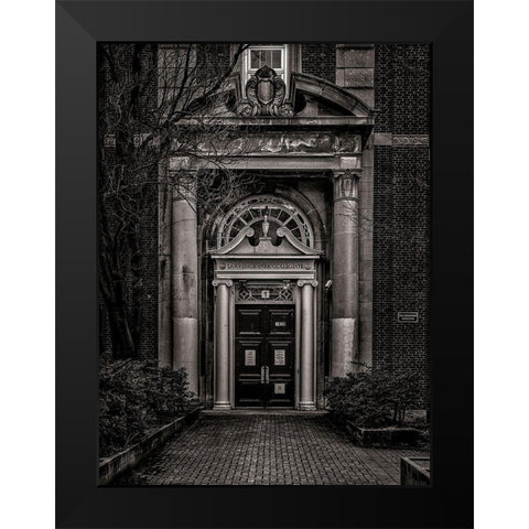 School Daze No 12 Black Modern Wood Framed Art Print by Carson, Brian