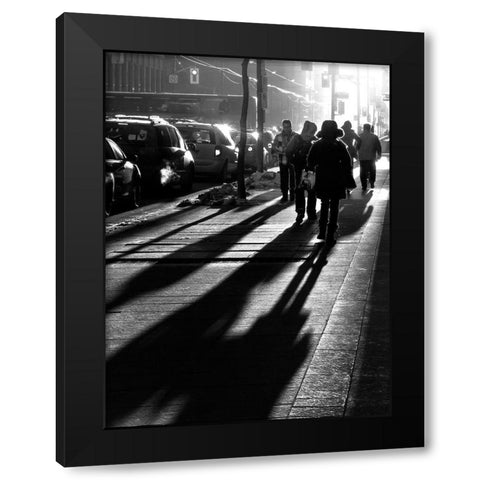 Slice of Sunshine No 4 Black Modern Wood Framed Art Print by Carson, Brian