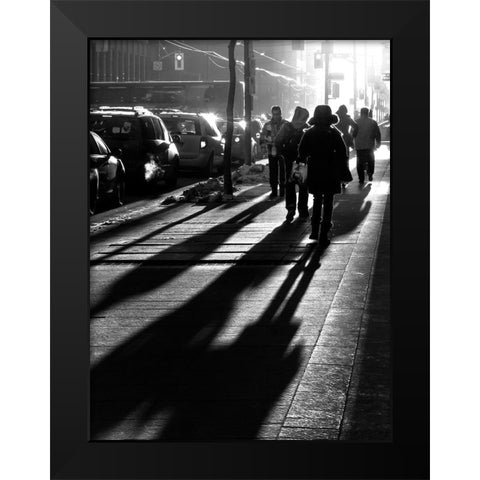 Slice of Sunshine No 4 Black Modern Wood Framed Art Print by Carson, Brian