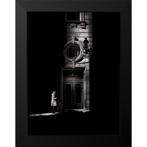 Slice of Sunshine No 12 Black Modern Wood Framed Art Print by Carson, Brian