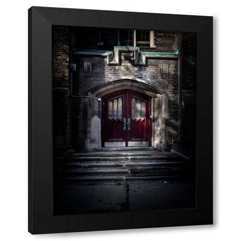 St Michaels Cathedral Black Modern Wood Framed Art Print with Double Matting by Carson, Brian