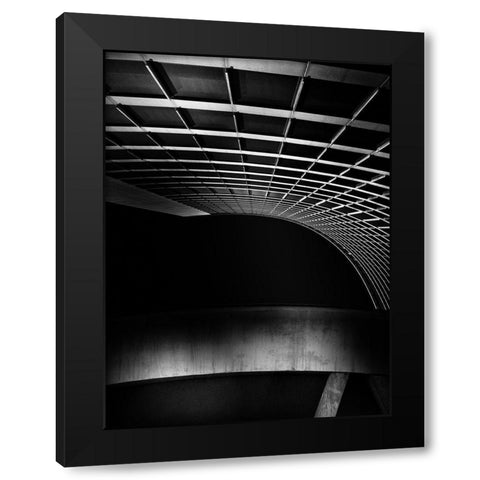 Toronto City Hall No 10 Black Modern Wood Framed Art Print with Double Matting by Carson, Brian