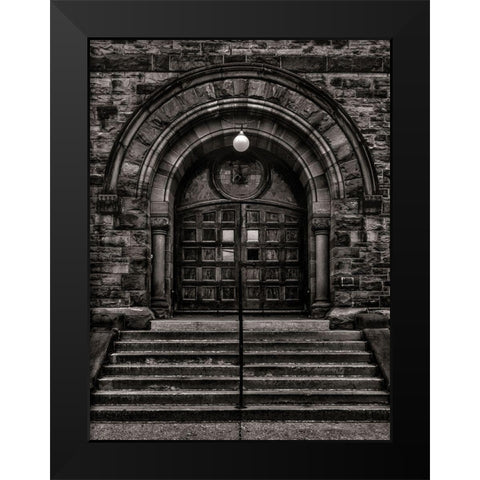 Trinity St Pauls Church No 1 Black Modern Wood Framed Art Print by Carson, Brian