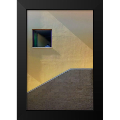 Solitudini 7 Black Modern Wood Framed Art Print by Della Latta, Massimo