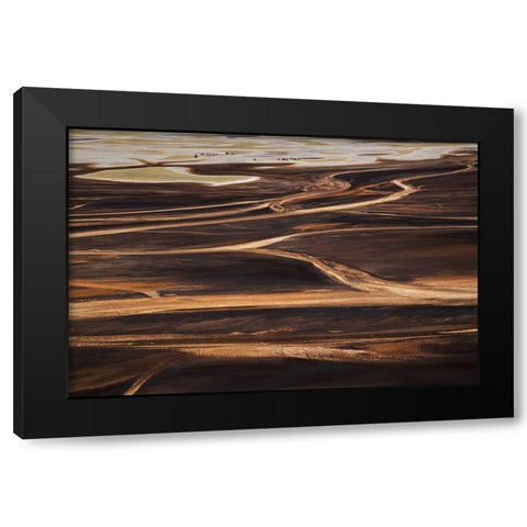 The wild Black Modern Wood Framed Art Print with Double Matting by Chang, Phillip
