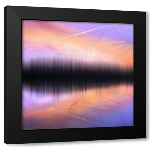 Lejos en el reino de los sueApos III Black Modern Wood Framed Art Print by Rodriguez, Chus