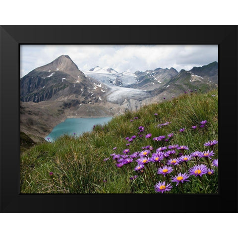 Corno Gries-Switzerland Black Modern Wood Framed Art Print by Guarino, Vito