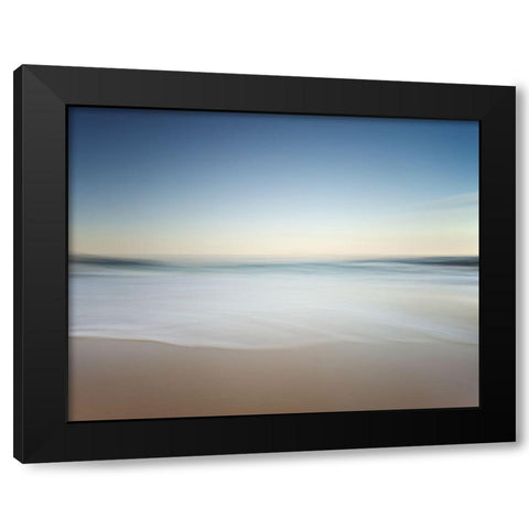 Soft solitude Black Modern Wood Framed Art Print by Pascual Buye, Santiago