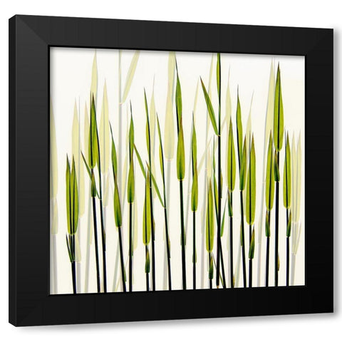 A new beginning Black Modern Wood Framed Art Print by Talen, Nel