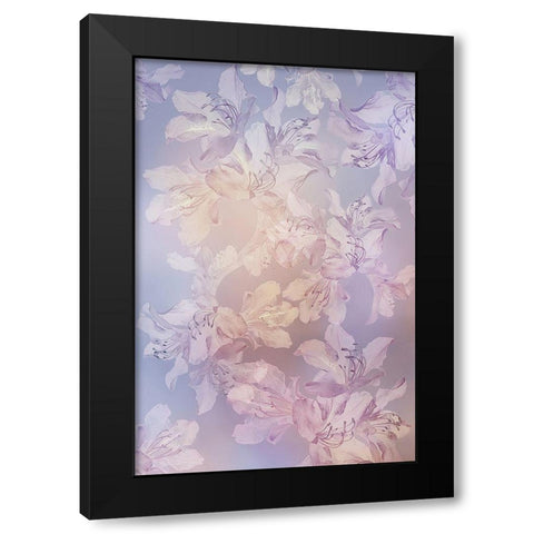 Spring touch Black Modern Wood Framed Art Print by Shumilova, Ludmila