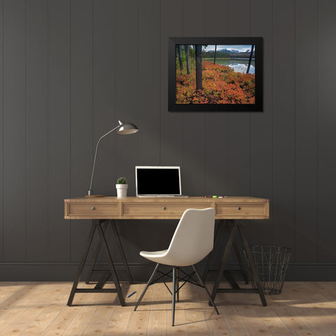 Sawtooth National Recreation Area-Idaho Black Modern Wood Framed Art Print by Fitzharris, Tim