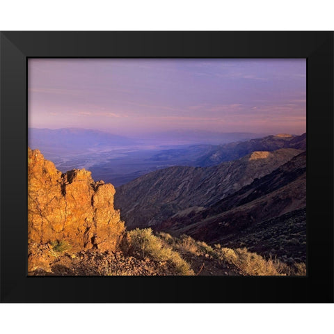 Dantes View-Death Valley National Park-California Black Modern Wood Framed Art Print by Fitzharris, Tim