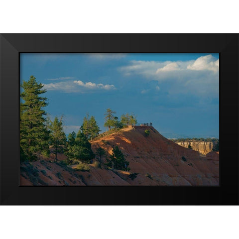 Sunset Point-Bryce Canyon National Park-Utah Black Modern Wood Framed Art Print by Fitzharris, Tim