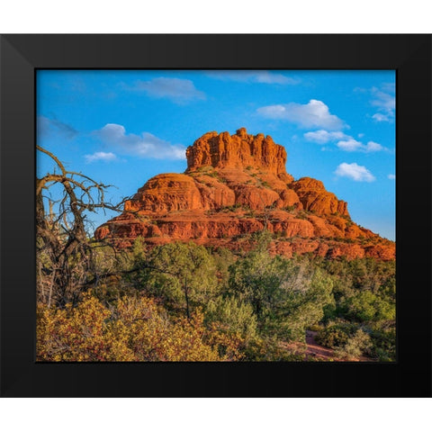 Bell Rock-Coconino National Forest near Sedona-Arizona-USA Black Modern Wood Framed Art Print by Fitzharris, Tim