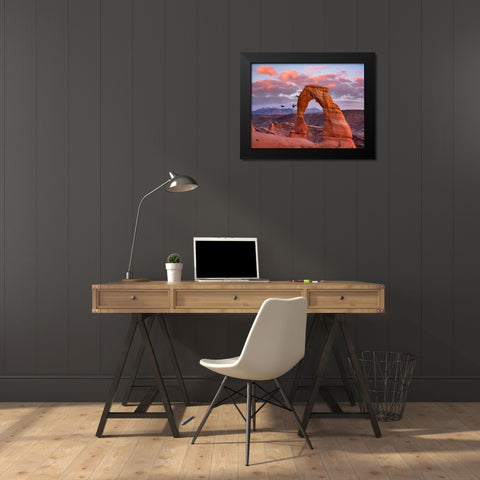 Delicate Arch-Arches National Park-Utah-USA Black Modern Wood Framed Art Print by Fitzharris, Tim