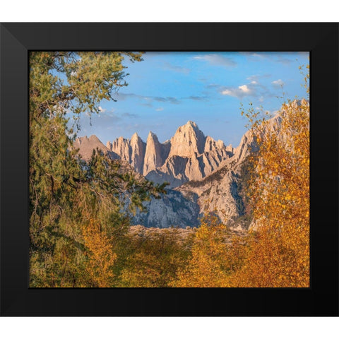 Mount Whitney-Sequoia National Park-California-USA Black Modern Wood Framed Art Print by Fitzharris, Tim