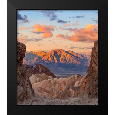 Death Valley National Park-California-USA Black Modern Wood Framed Art Print by Fitzharris, Tim