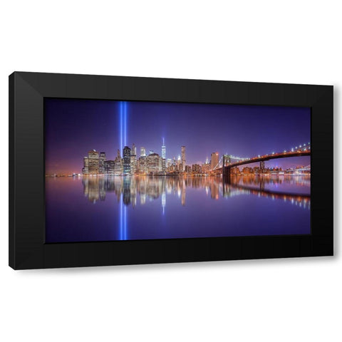 In memorial Black Modern Wood Framed Art Print by Martin Castan, David